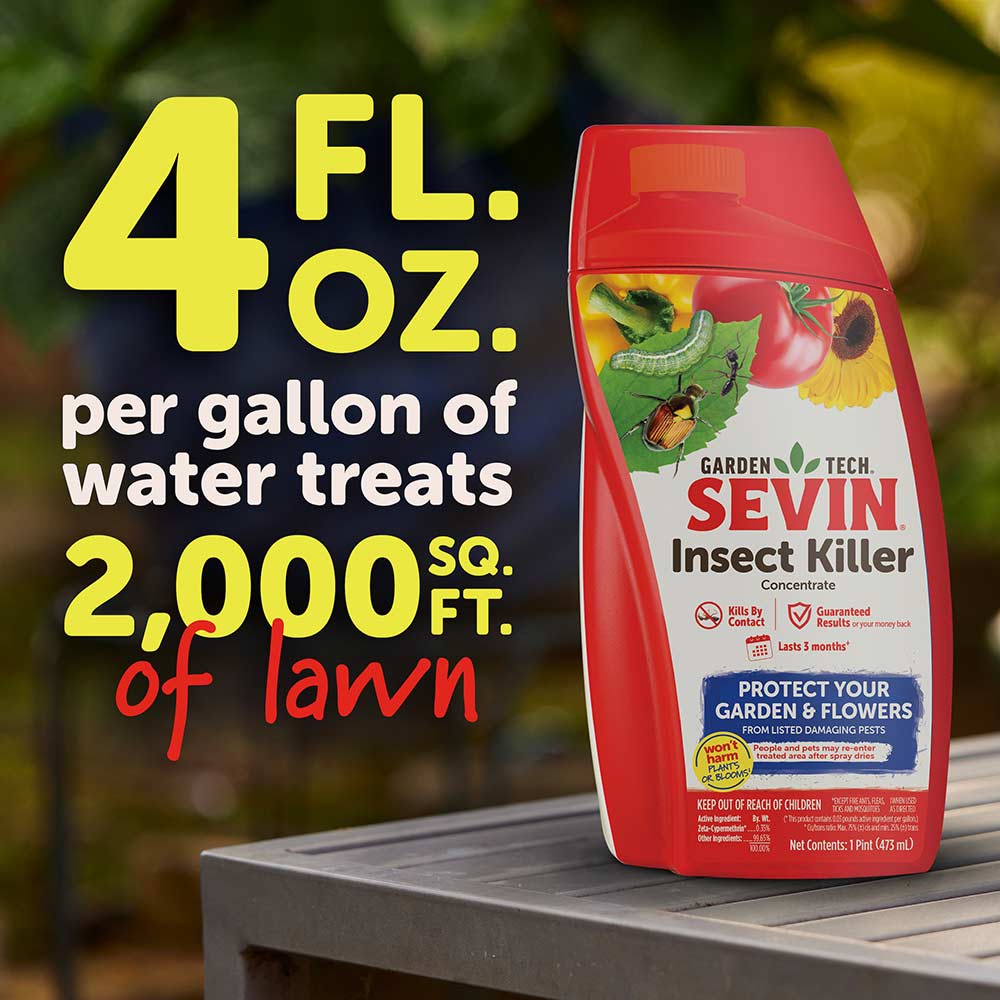 Kill over 500 insects - Sevin® Insect Killer Concentrate